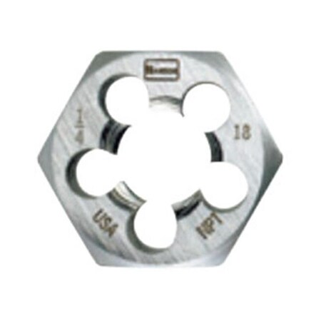 1-4 in. 18 NPT HCS Hex Die
